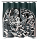 Aria Atmosphere Shower Curtain
